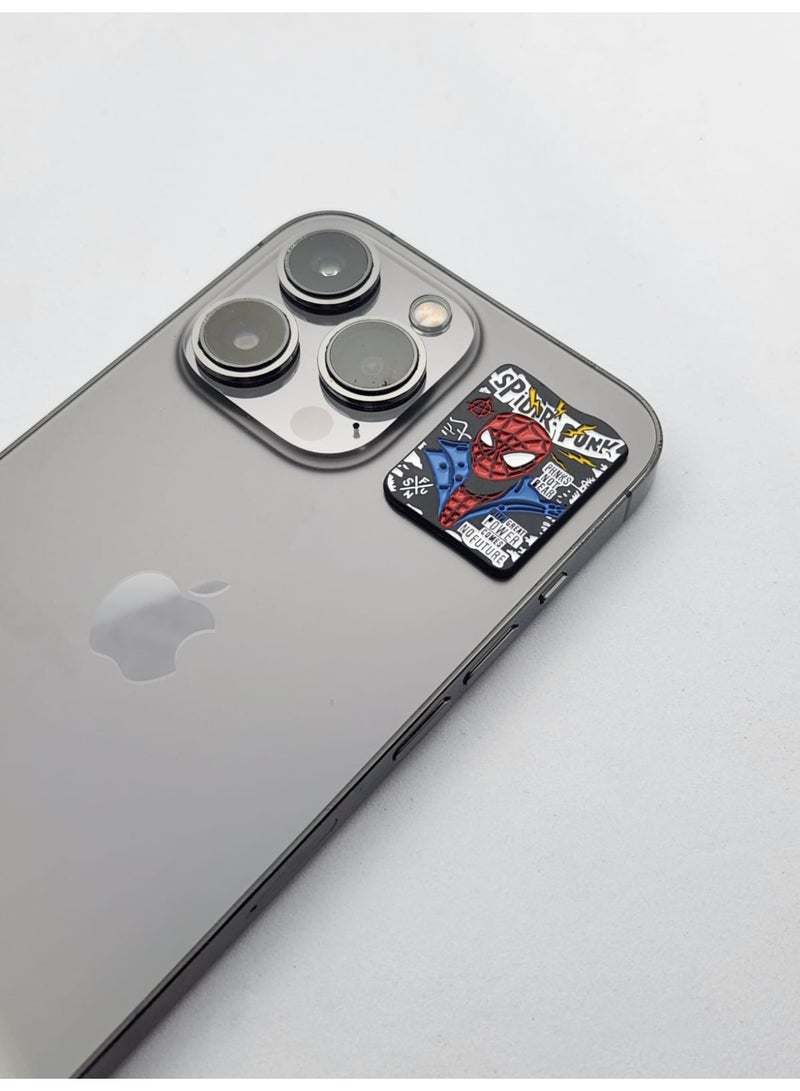 Kipfy Spider-Man Logo.  Metal Sticker Badge for mobile,laptop Backpacks,Accessories Fans Stickers Display for I pad,and Collectors Walls, Doors, Cars, Trucks, Motorcycles Fridge - Image 4